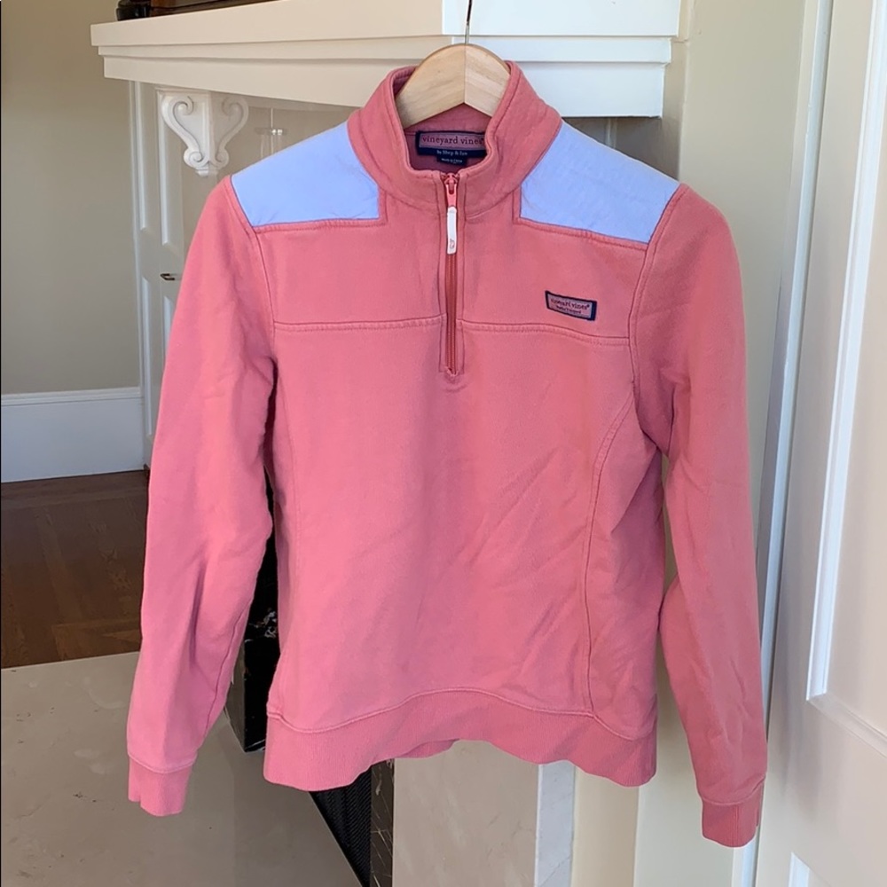 Vineyard Vines peach pullover